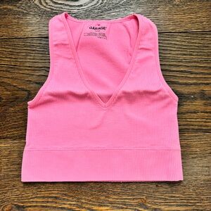 Pink Garage Tank Top